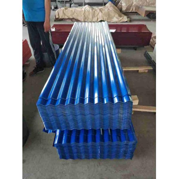 Lightweight Corrugated Sheet Metal Panels , Galvanised Corrugated Steel Roof Sheets