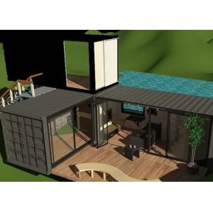 Cheap 20HC Villa Economical Prefabricated Shipping Container Homes wholesale