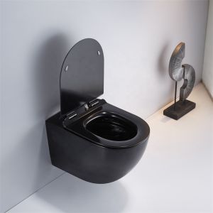 China Siphon Flushing Ceramic Wall Hung Toilet In Small Bathrooms on sale