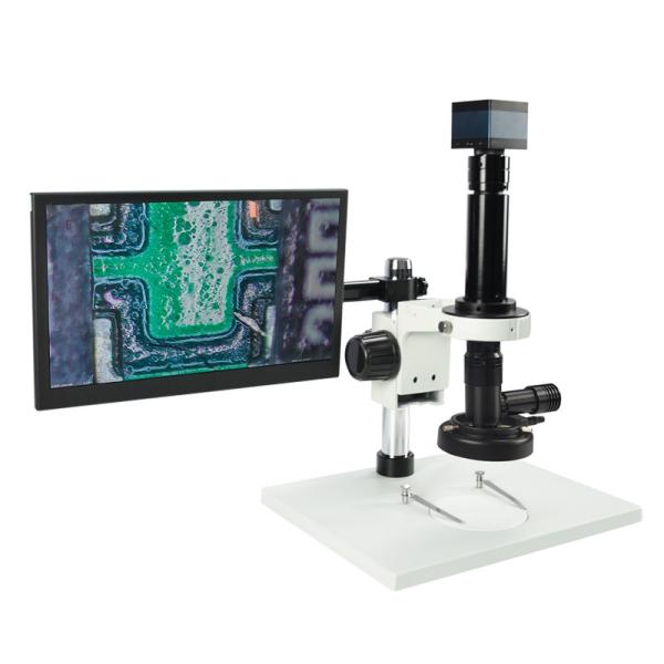 Monocular Video Microscope VM-7513 10X - 200X Zoom Microscope For Jewelry Clocks