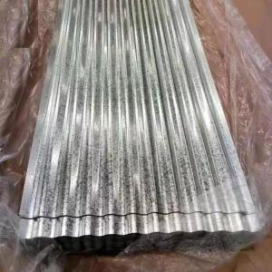 China 0.3mm Thick Corrugated Steel Sheets Galvanized Zinc Roof Sheet on sale