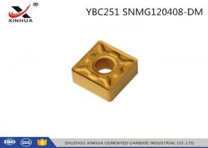 Cheap YBC251 Grade Tungsten Carbide Tool Inserts SNMG120408 High Wear Resistance wholesale