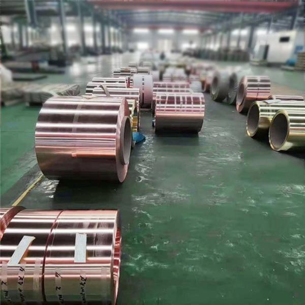 99.9% Pure Copper Coil C10100 C1220 T2 Copper Strip Long Lasting