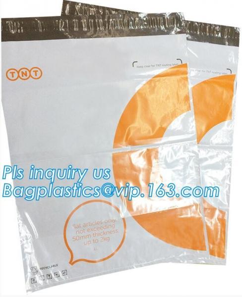 poly mailer/factory direct mail bag/waterproof plastic envelopes, self adhesive poly envelopes clear mailers plastic col