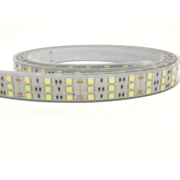 9000K 5050 12V Dimmable LED Strip Three Row 180 Lamps Led Tape