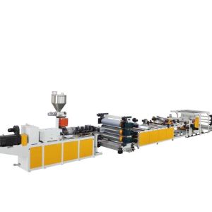 Cheap PVC Transparenct Soft and Rigid Sheet Extrusion Line wholesale