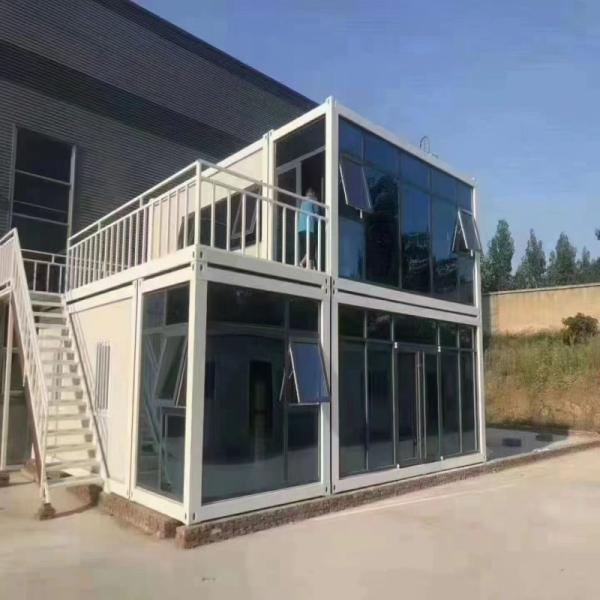 Color Steel Sheet Prefabricated Luxury Modern Ready Made Modular Office Container House