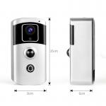 1080P 2 in 1 Dattery Doorbell Camera Battery Powered WiFi Wireless Home Security