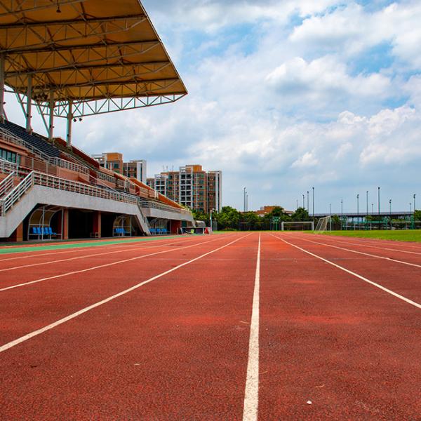 Weather Resistance Odourless Recycled Rubber Outdoor Flooring Odorless