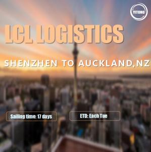 Cheap Shenzhen To Auckland New Zealand LCL International Shipping With Warehousing Service wholesale