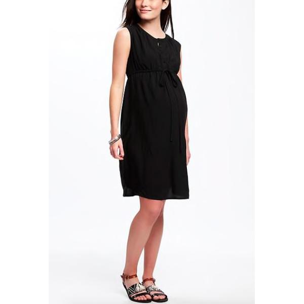 Fashion nursing clothes custom cotton print maternity dresses