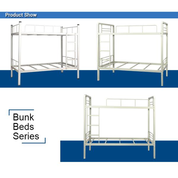 300Kgs Loading Capacity 200cm Length Loft Bunk Beds
