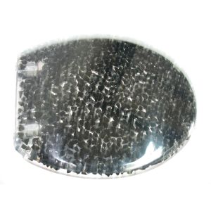 Cheap cobble stone poly resin toilet seat wholesale