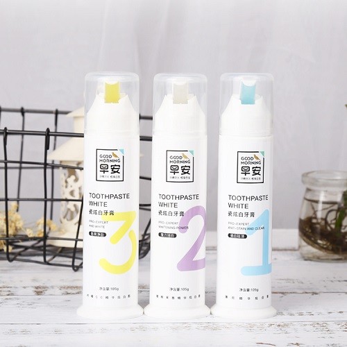 Coconut Oil Sensitive Teeth Toothpaste 60g Oral Hygiene Tool Silk Screen Printing