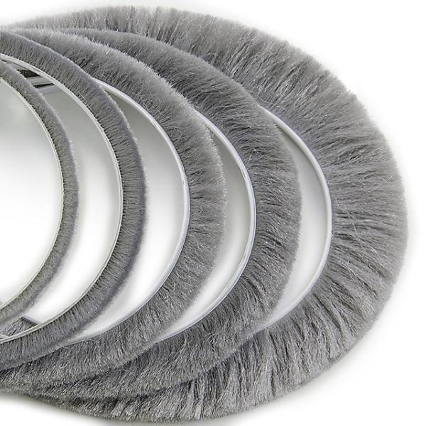 Windproof Wool Weather Stripping , Soundproof Aluminium Window Sealing Strip ODM