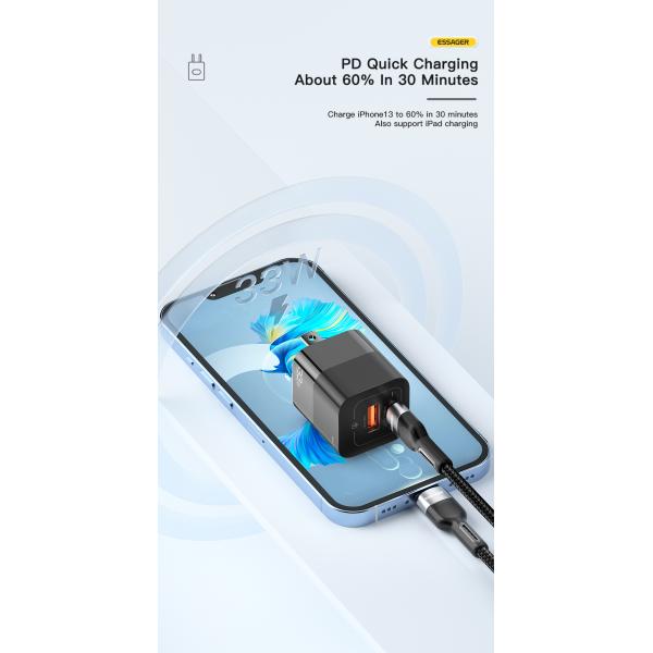 Essager USB Type C GaN Cellphone Fast Charger 33W