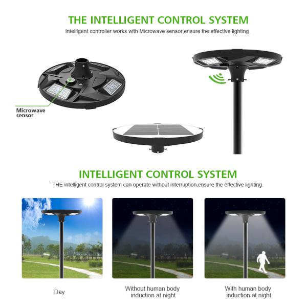 LVD IP66 20Ah 150lm/w Outdoor Solar LED Light 10W