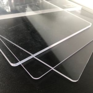 Clear Rigid PETG Plastic Sheet 0.75 mm