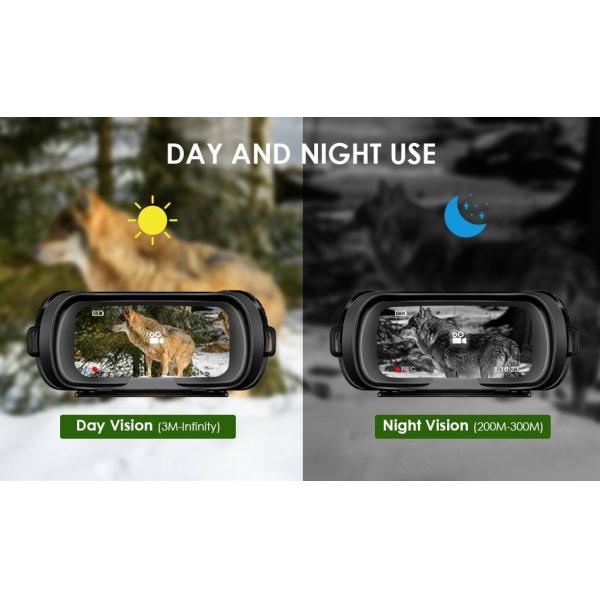5x35 Night Vision Bird Watching Binoculars With 3.5 Inch Big Screen