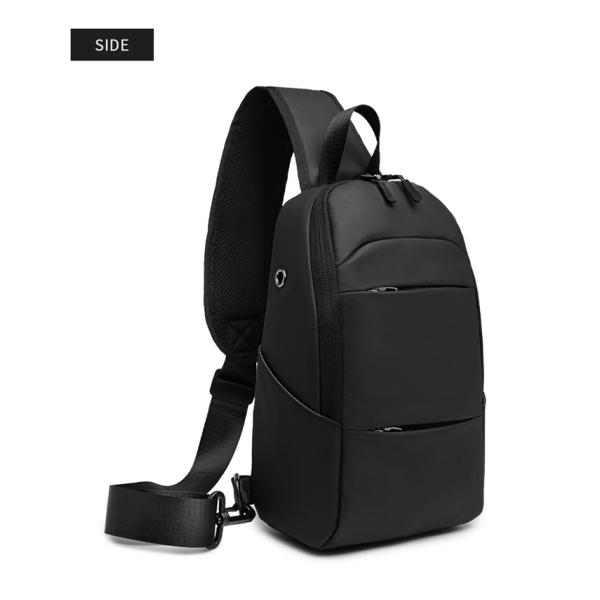 ISO9001 Anti Theft Men Shoulder Bags With USB Charging
