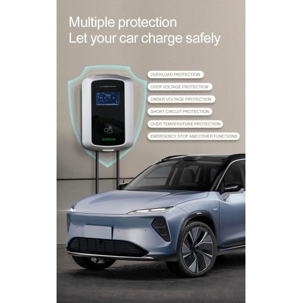 ODM OEM 32A Type1 Wall Mounted EV Charging Station Fast Automotive Household