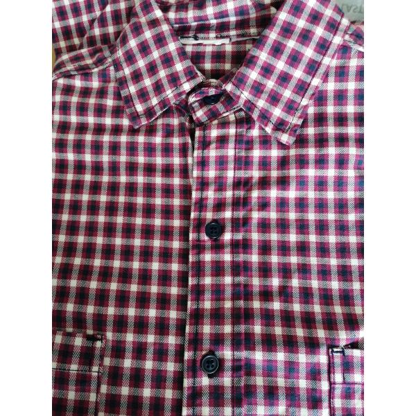 Yarn Dyed Printed Fire Retardant Work Shirt 210gsm 260gsm FR Plaid Shirt For Welder