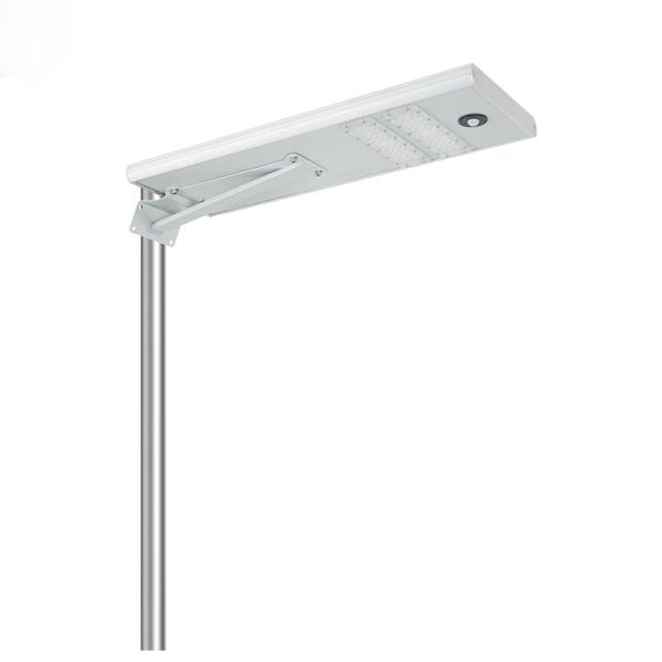 Intelligent 60 Watt Led Solar Street Light 100lm/W Solar Battery Street Light