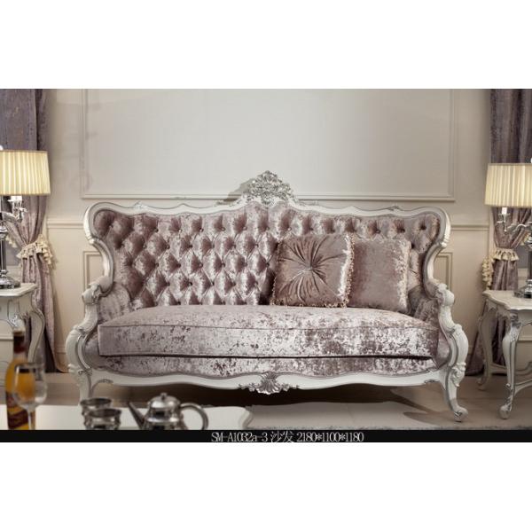 Antique Design Top Living Room Sofa European Design Fabric Sofa Set