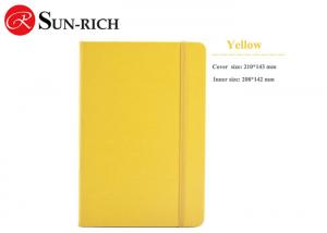 Cheap Office supplies lay out pu leather a5 size elastic closure custom notebook for promotional office and school use wholesale