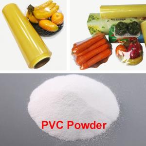 China Transparent PVC Plastic Powder Cling Film Plastic Raw Material on sale