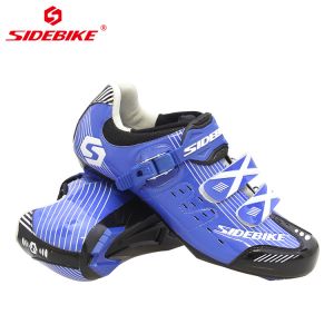Compatible Spd Cycling Shoes , Professional Waterproof Mens Cycling Shoes