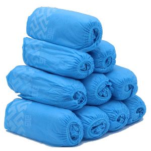 China ISO 13485 Anti Skid 60gsm PP Disposable Shoe Cover on sale