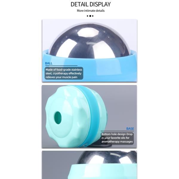 Skyringe Ice Therapy Massage Ball Roller , Cold Muscle Roller Ball