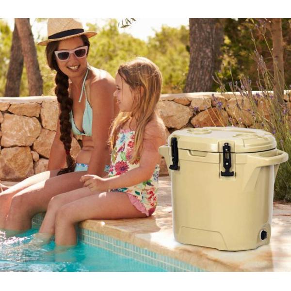 Outdoor Rotomoulded Products Camping Round Ice Chest 25L