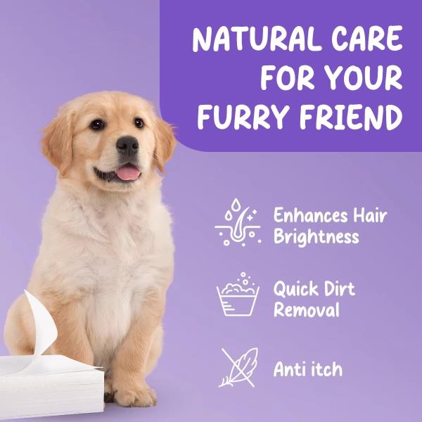 Safe Pet Laundry Detergent Sheets Plastic Free Eco Friendly Dog Shampoo Sheets