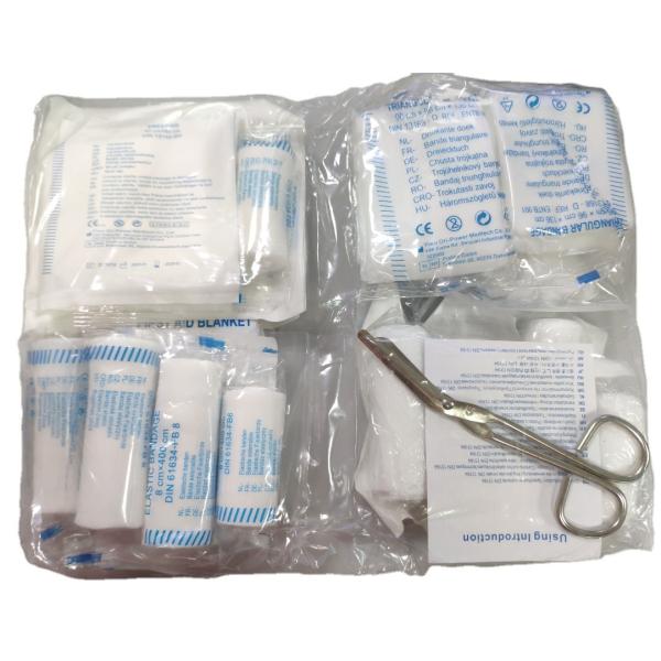 Quality Portable Economic  DIN 13164 Car First Aid Kit  Outdoor Car First Aid Kit Popular Emergency Vehicle First Aid Supplies for sale