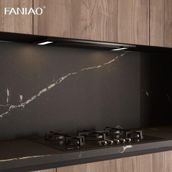 Engineered Wood Small Kitchen Cabinet Natural Wood Grain Modern Kitchen Cabinet