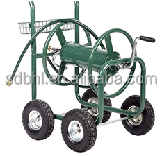 Save Space and Increase Efficiency with Our Customized Garden Watering Hose Reel Cart