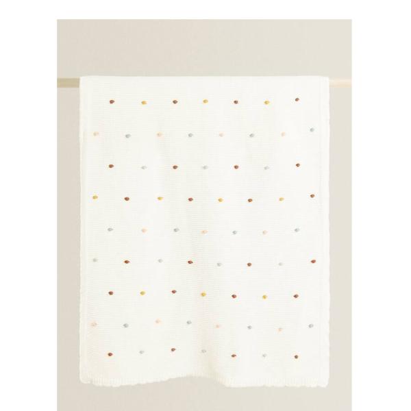 Y-F Custom Simple Sofa Cotton Cable Chunky Soft Ribbed Knit Throw Blankets for Home Decor