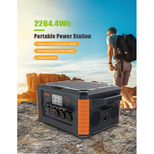 Outdoor portable power station 2000w Emergency Power Supply for power outage
