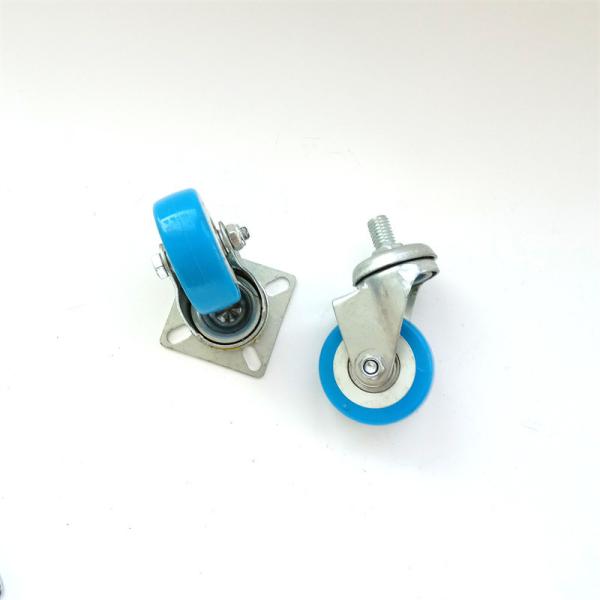 OEM Industrial Plastic 3 Inch Swivel Casters Trolley Wheels With Brakes