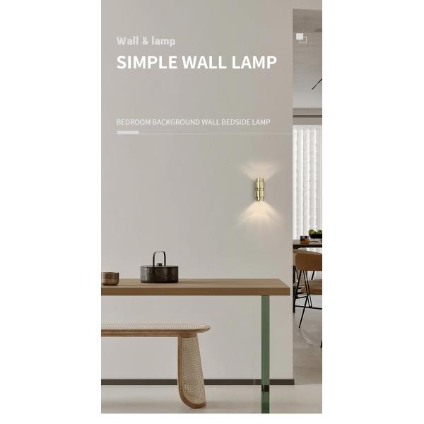 Living Room Simple Wall Lamp for Background Wall Bedroom Model Room,