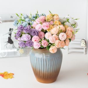 Lilac flower artificial bouquets, festival gifts, artificial flower vases,