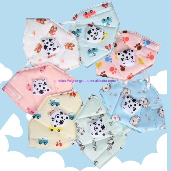 3D design Kids Printed Mask / Children'S Face Mask With Valve
