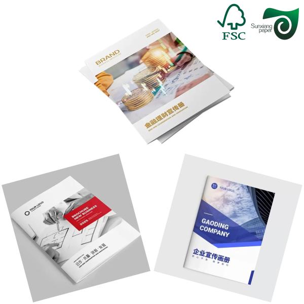 300gsm 350gsm Recyclable White C2S Coated Paper FSC Highly Polished Finish