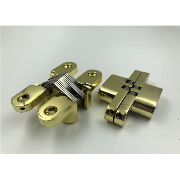Zinc Alloy Hidden Door Hinges For Fireproof Door , Channel Gate