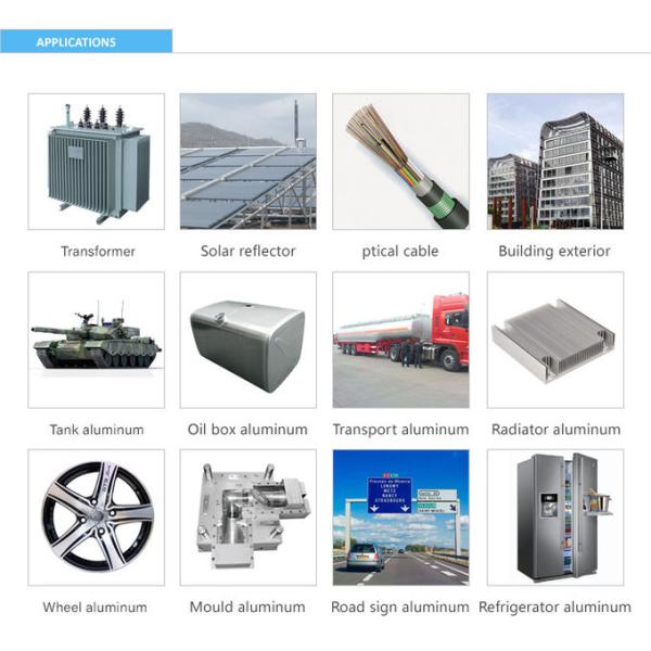 900mm Width 0.2mm 1050 Aluminum Coil Rolls For Lighting