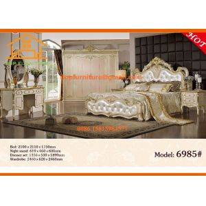 Cheap Indian antique royal luxury bedroom furniture designs for sale wholesale