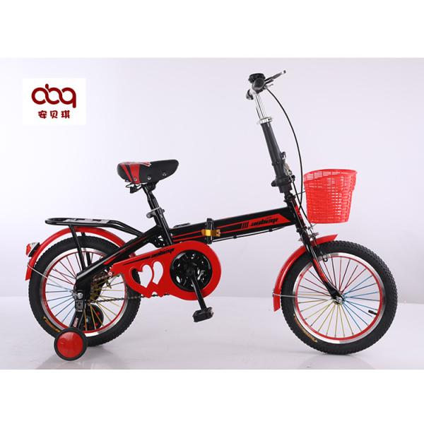 16 Inch Mini Children Folding Road Bike Lightweight Single Speed
