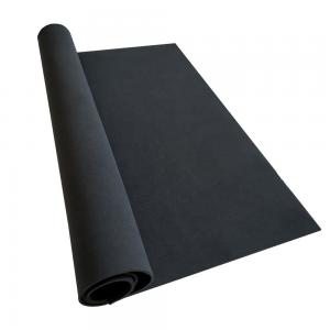 Cheap SGS Laminated Black Foam Rubber Padding Silicone Sponge Sheet 1mm-20mm Thickness wholesale